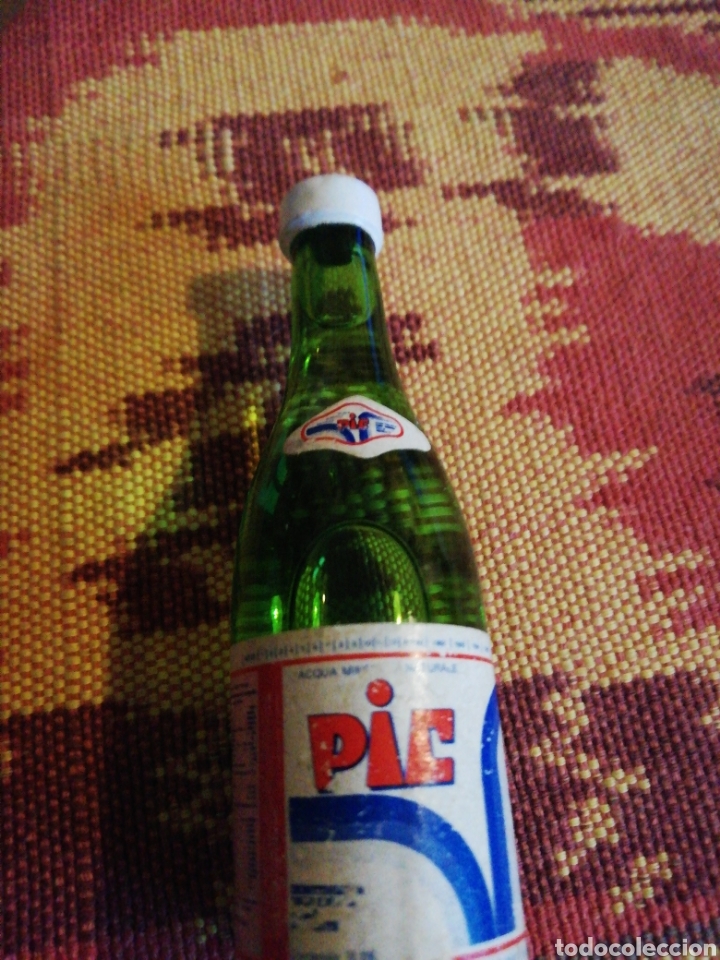 Botellas antiguas: Mini botella de cristal - Foto 1