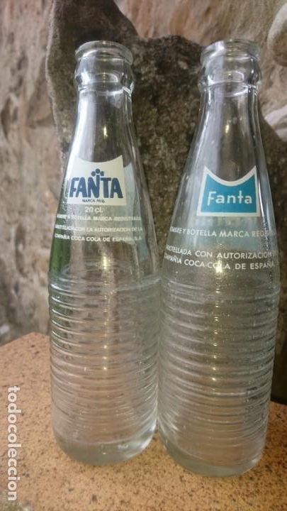 Botellas antiguas: Botellas fanta - Foto 3