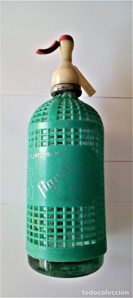 Botellas antiguas: Sifon envase - Foto 1