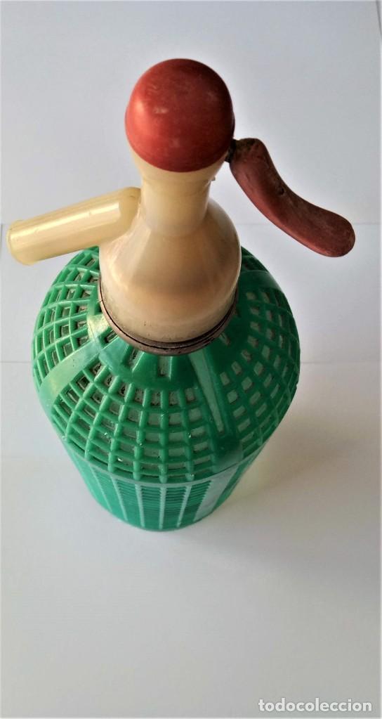 Botellas antiguas: Sifon envase - Foto 2