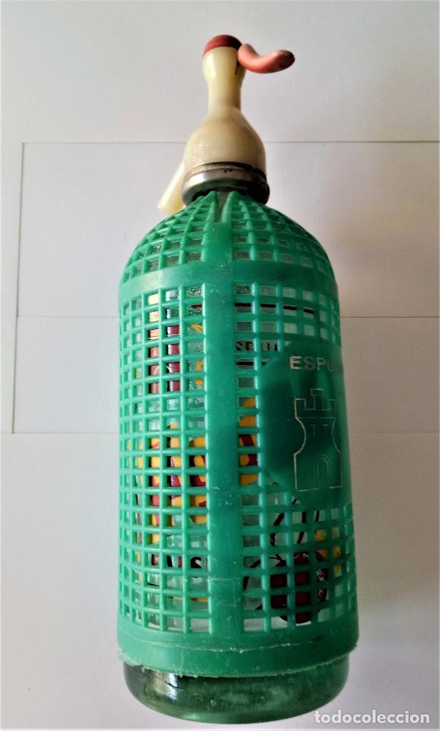 Botellas antiguas: Sifon envase - Foto 3