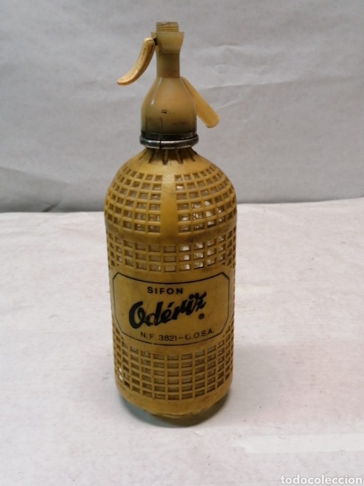Botellas antiguas: Sif&oacute;n Oderiz - Foto 1