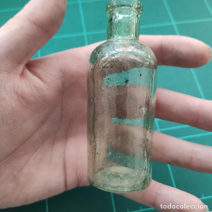 antigua botellita cristal - mini botella - pequ - Compra venta en