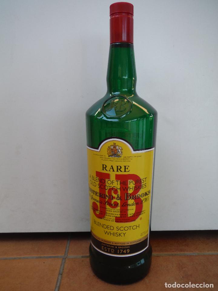 BOTELLA WHISKY MARCA JB 3 LITROS VACIA DE DECORACION PLASTICO (Coleccionismo - Botellas y Bebidas - Botellas Antiguas)
