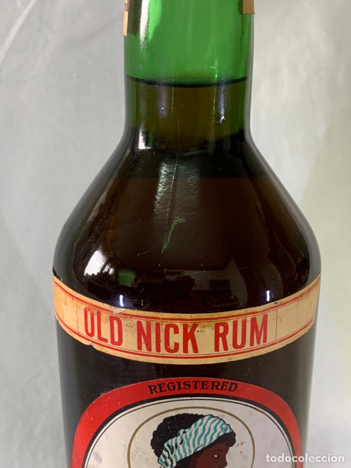 Botellas antiguas: BOTELLA RON RHUM NEGRITA BARDINET BORDEAUX - Foto 4