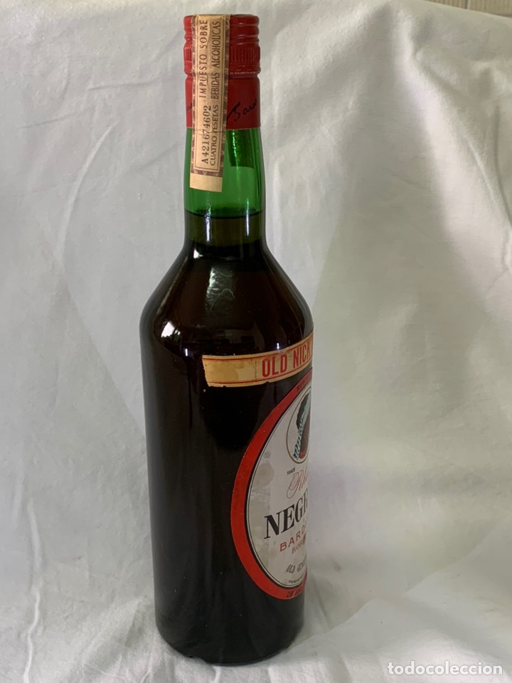 Botellas antiguas: BOTELLA RON RHUM NEGRITA BARDINET BORDEAUX - Foto 12