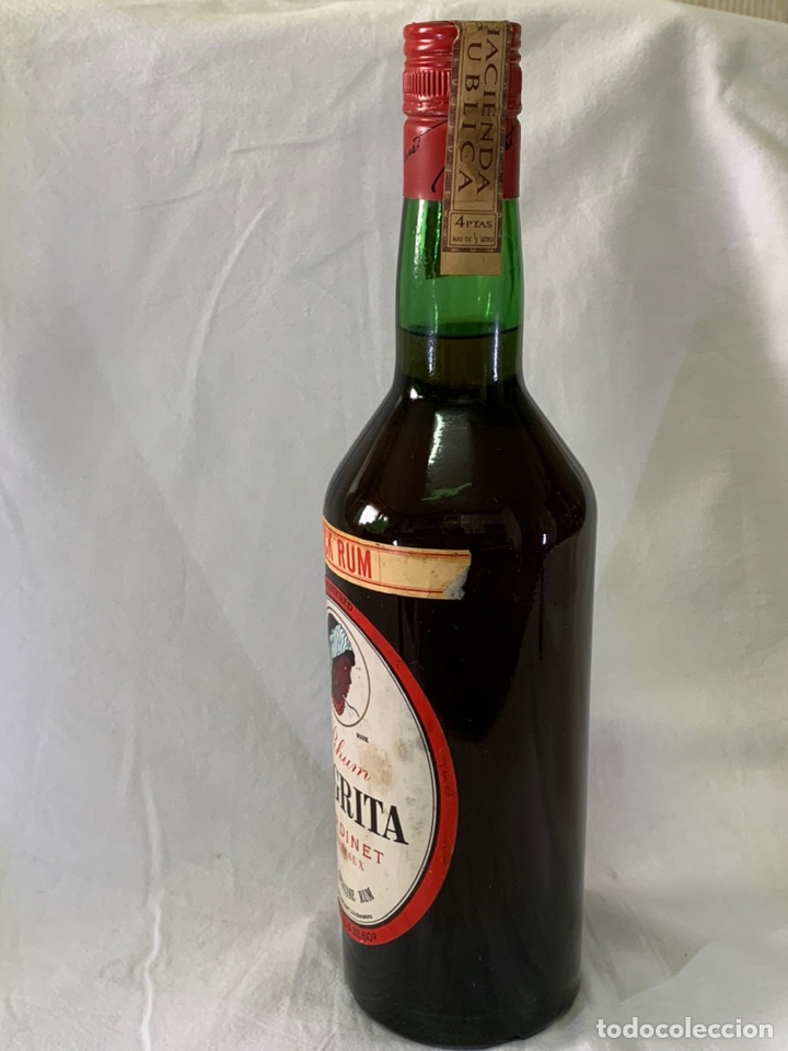 Botellas antiguas: BOTELLA RON RHUM NEGRITA BARDINET BORDEAUX - Foto 16