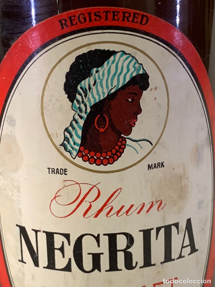 Botellas antiguas: BOTELLA RON RHUM NEGRITA BARDINET BORDEAUX - Foto 18