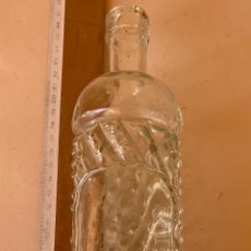Botellas antiguas: BOTELLA CRISTAL DE ANIS . NICOMEDES GARCIA . SEGOVIA .