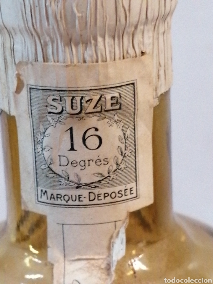 Botellas antiguas: Botella Suze Gentiane - Foto 3