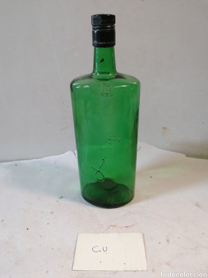 Botellas antiguas: Botella Ginebra - Foto 1