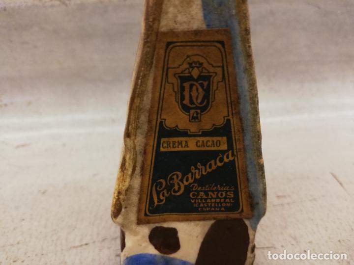Botellas antiguas: Botella la barraca crema de cacao - Foto 5