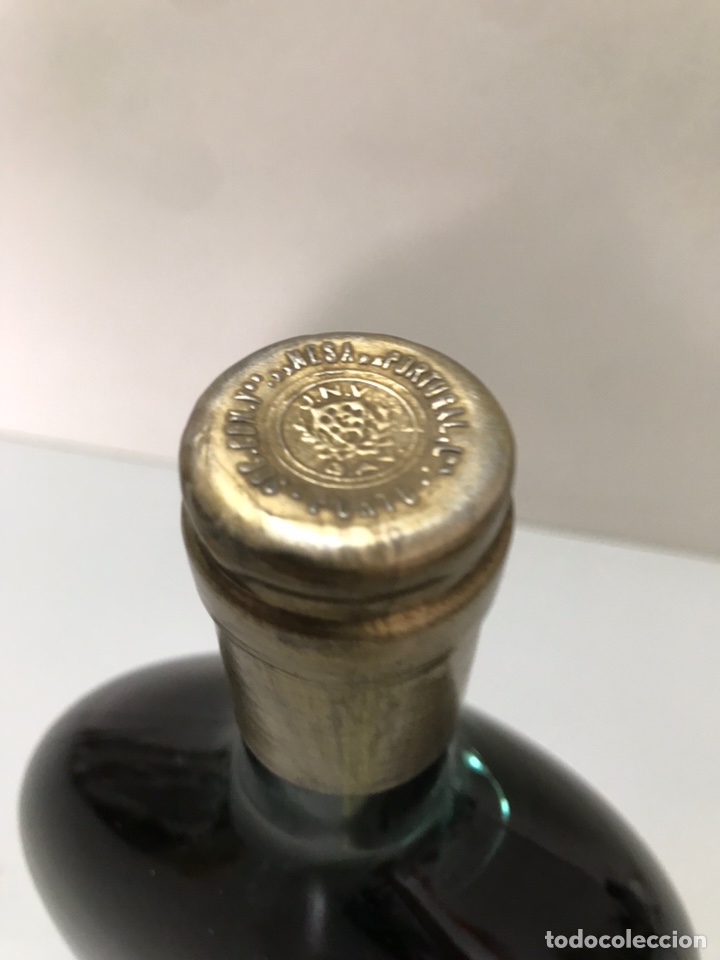 Botellas antiguas: ANTIGUA BOTELLA DE LICOR - Foto 3