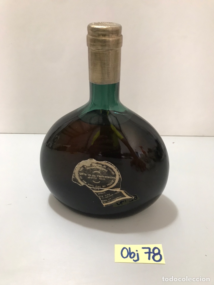 Botellas antiguas: ANTIGUA BOTELLA DE LICOR - Foto 1