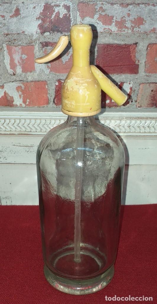 Botellas antiguas: SIF&Oacute;N DE EL VENDRELL - Foto 2