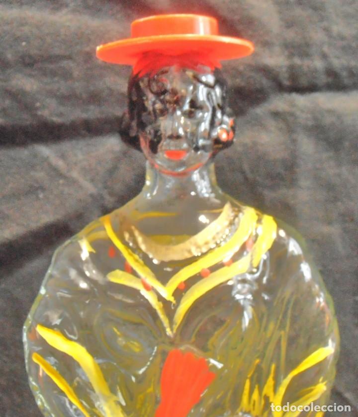 Botellas antiguas: BOTELLA DE BAILAORA, DE BRANDY, VACIA - Foto 2