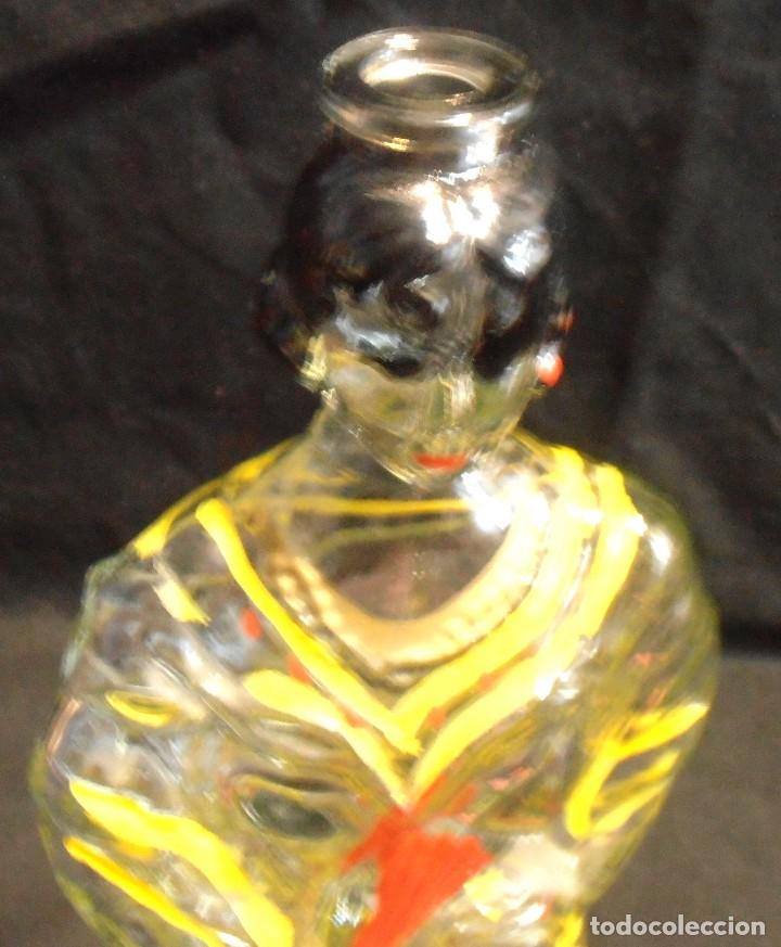 Botellas antiguas: BOTELLA DE BAILAORA, DE BRANDY, VACIA - Foto 4