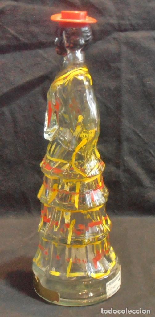 Botellas antiguas: BOTELLA DE BAILAORA, DE BRANDY, VACIA - Foto 7