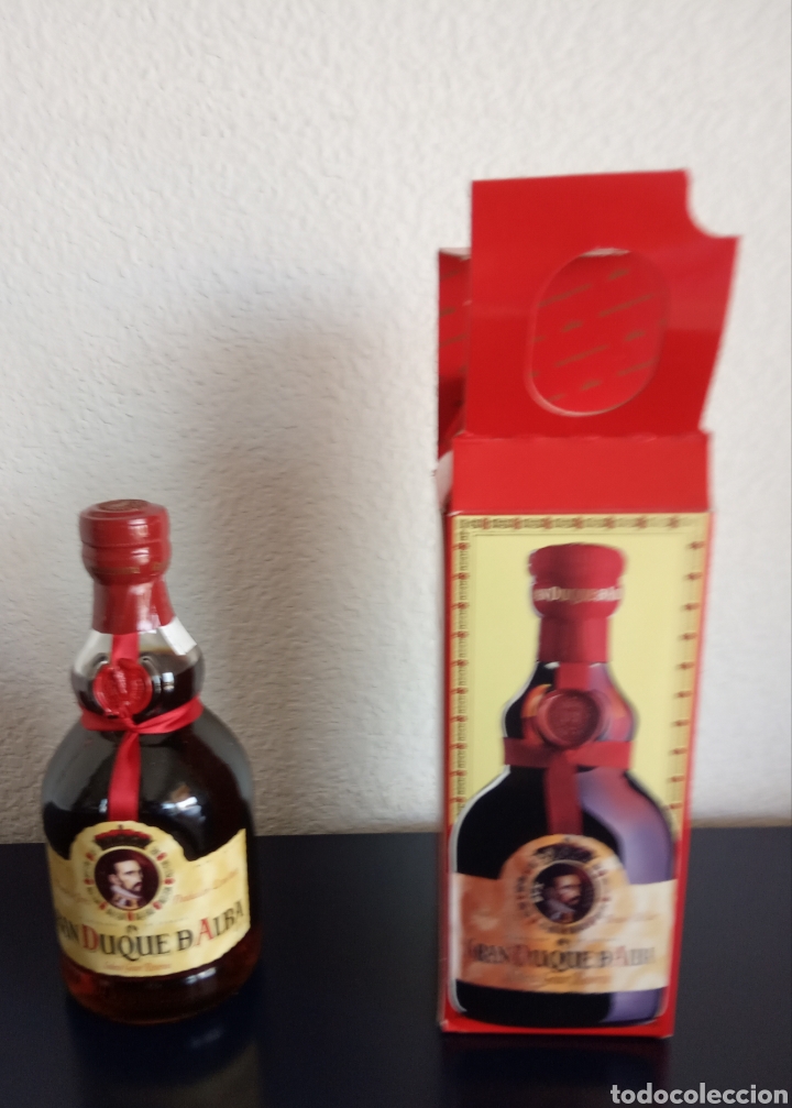 Botellas antiguas: BOTELLA BRANDY GRAN DUQUE DE ALBA - Foto 1