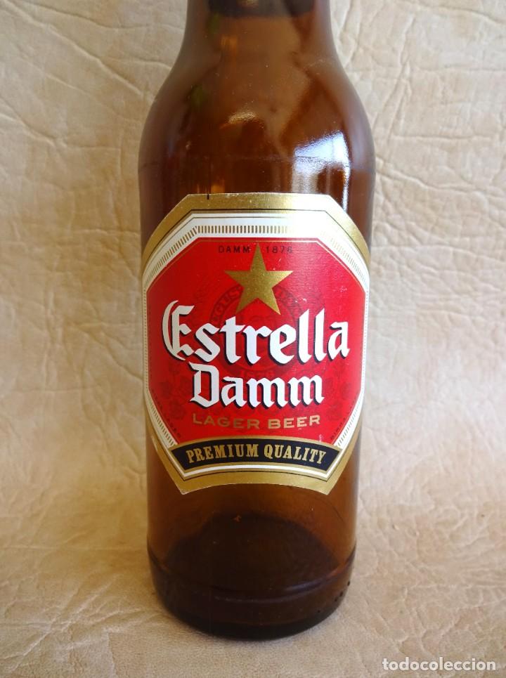 Botellas antiguas: antigua botella estrella damm - Foto 2