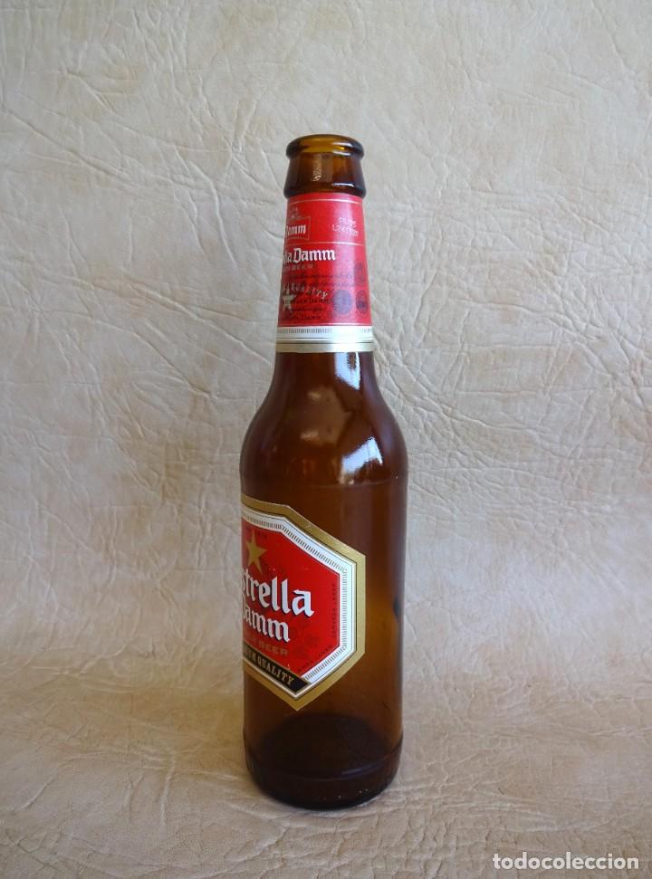 Botellas antiguas: antigua botella estrella damm - Foto 3