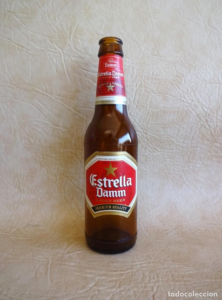 Botellas antiguas: antigua botella estrella damm - Foto 1