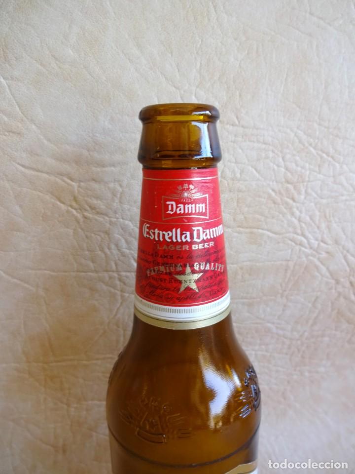 Botellas antiguas: antigua botella estrella damm - Foto 4