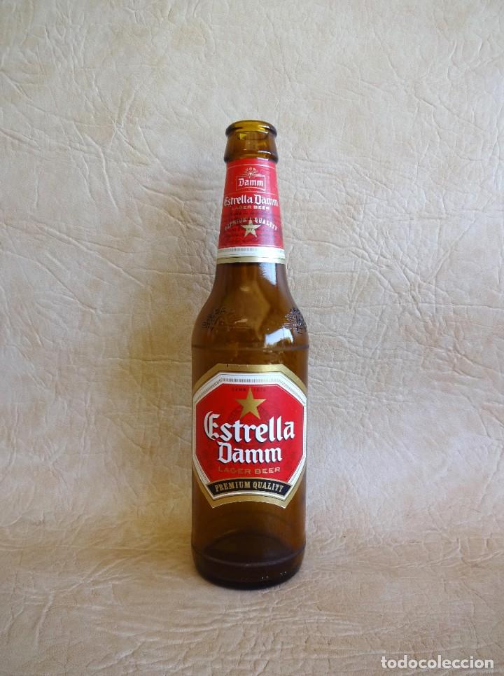 Botellas antiguas: antigua botella estrella damm - Foto 1