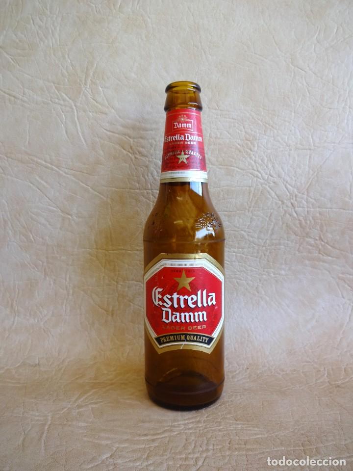 Botellas antiguas: antigua botella estrella damm - Foto 1