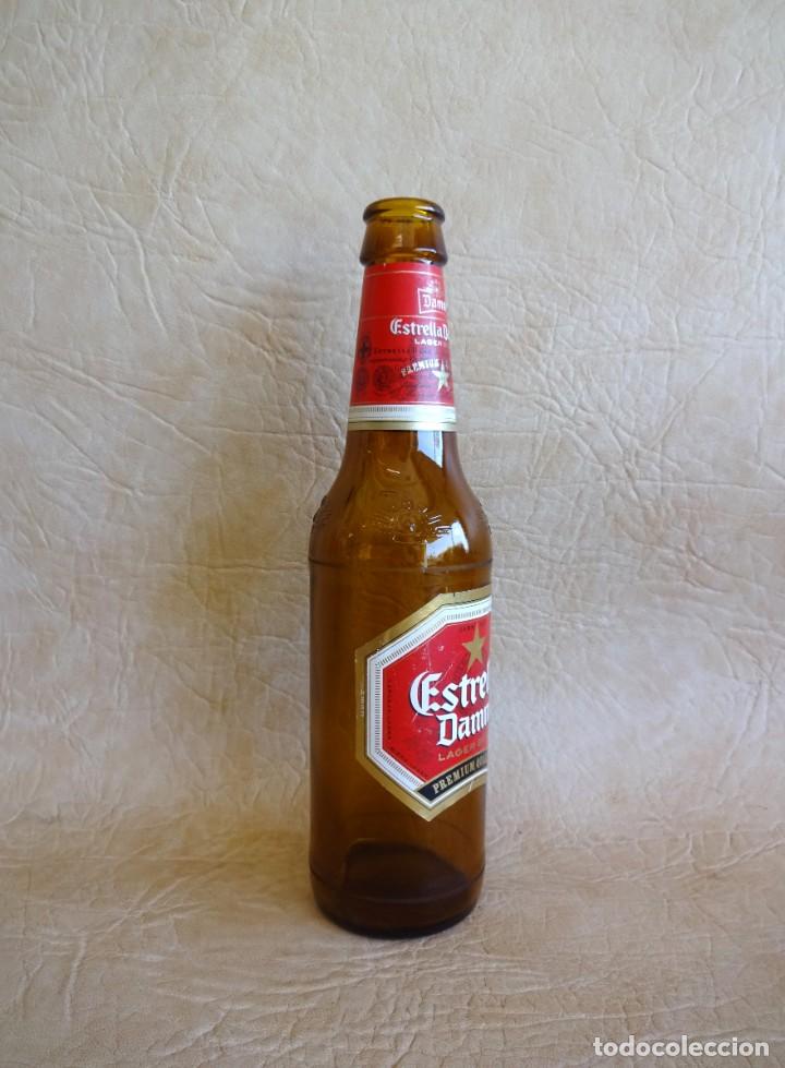 Botellas antiguas: antigua botella estrella damm - Foto 4