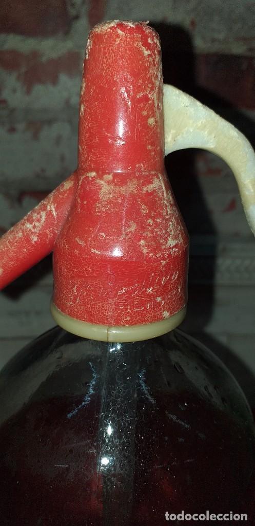 Botellas antiguas: SIF&Oacute;N MARCA FAMILIAR - Foto 3