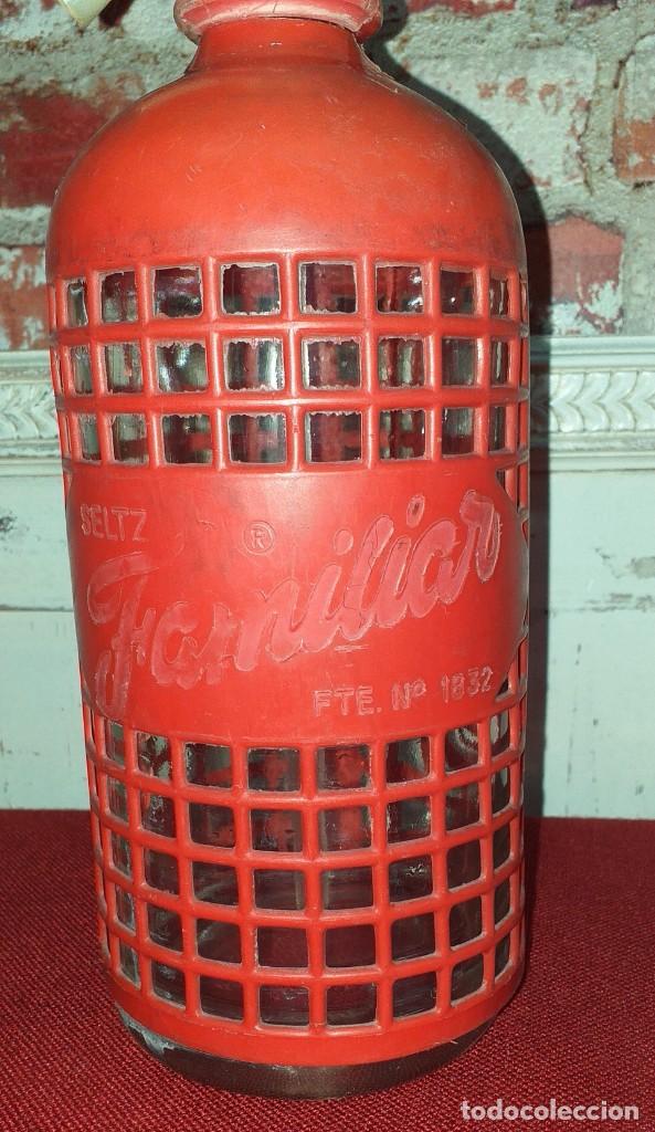 Botellas antiguas: SIF&Oacute;N MARCA FAMILIAR - Foto 2