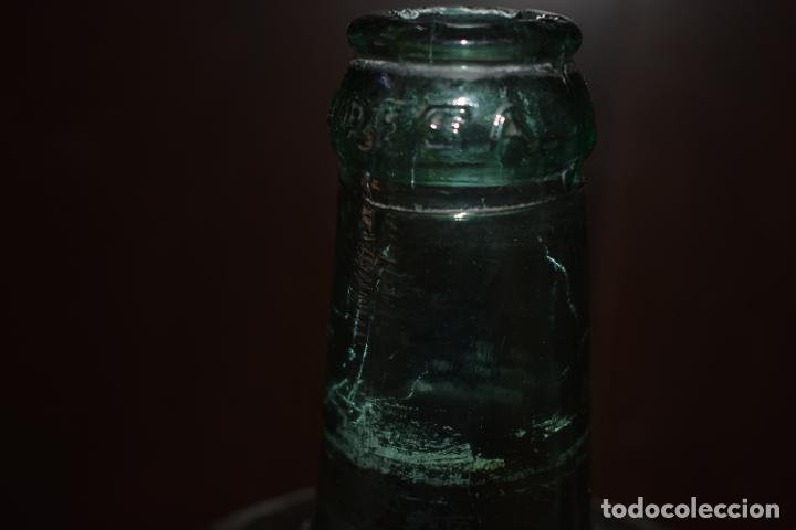 Botellas antiguas: Damajuana botella cristal Viresa - Foto 4
