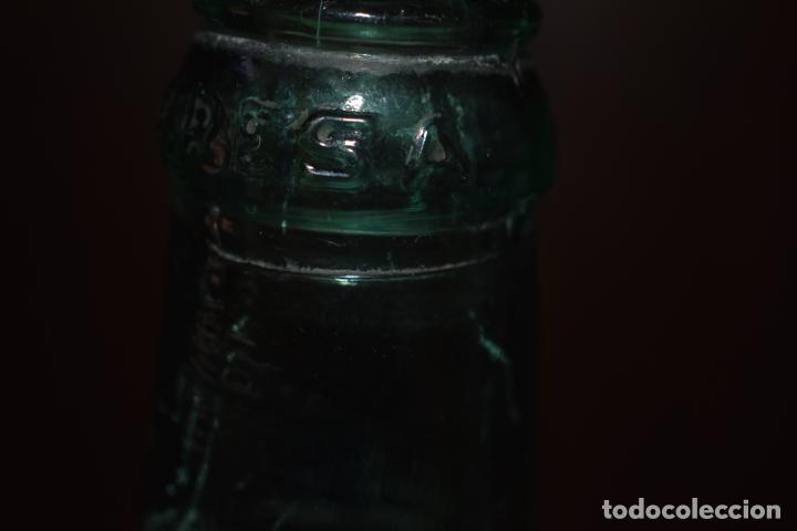 Botellas antiguas: Damajuana botella cristal Viresa - Foto 5