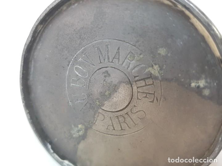 Botellas antiguas: Botella de peltre. 1900. - Foto 4