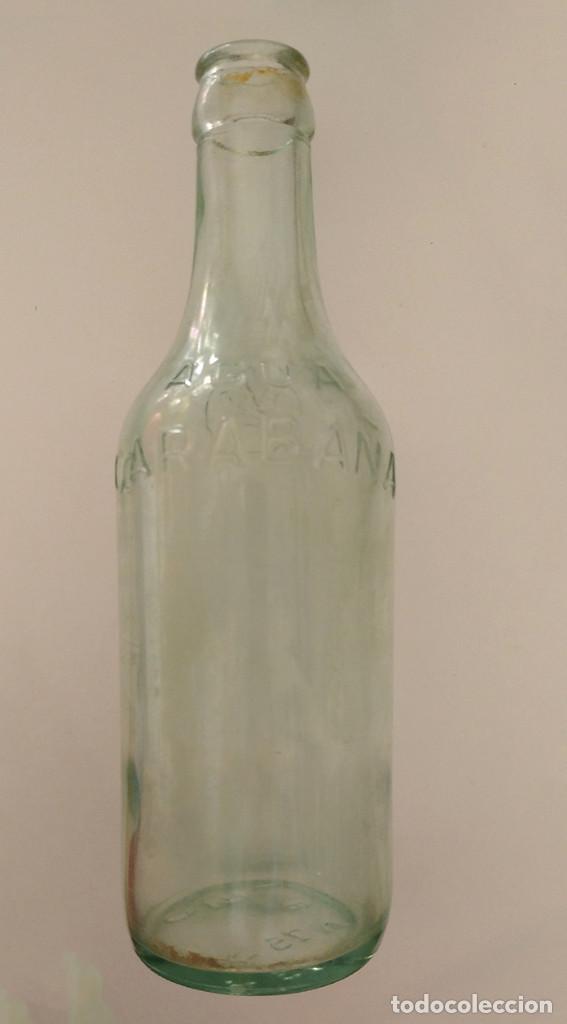 Botellas antiguas: Botella AGUA CARABA&Ntilde;A - Foto 1