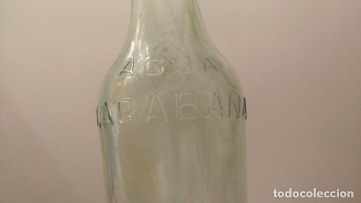 Botellas antiguas: Botella AGUA CARABA&Ntilde;A - Foto 2