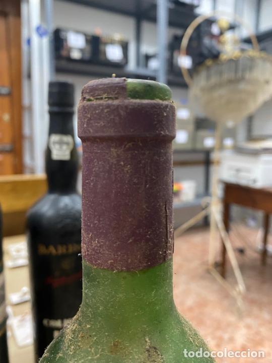 Botellas antiguas: BOTELLA DE RIOJA &rdquo;BORD&Oacute;N&rdquo; - MEDIDAS 28CM / 75CL - Foto 3