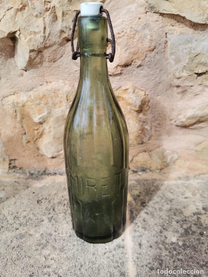 Botellas antiguas: Gaseosa miret - Foto 4 - 219624623
