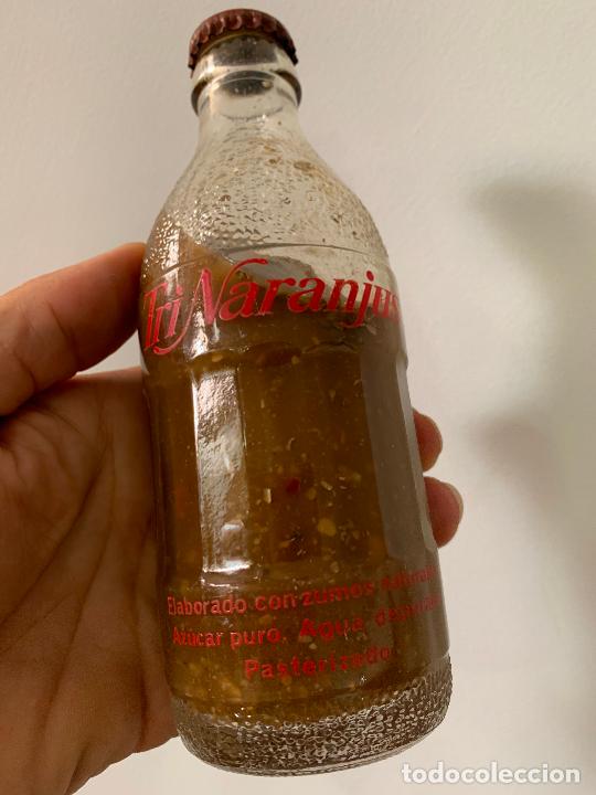 Botellas antiguas: ANTIGUA BOTELLA DE TRINARANJUS, LLENA - Foto 4