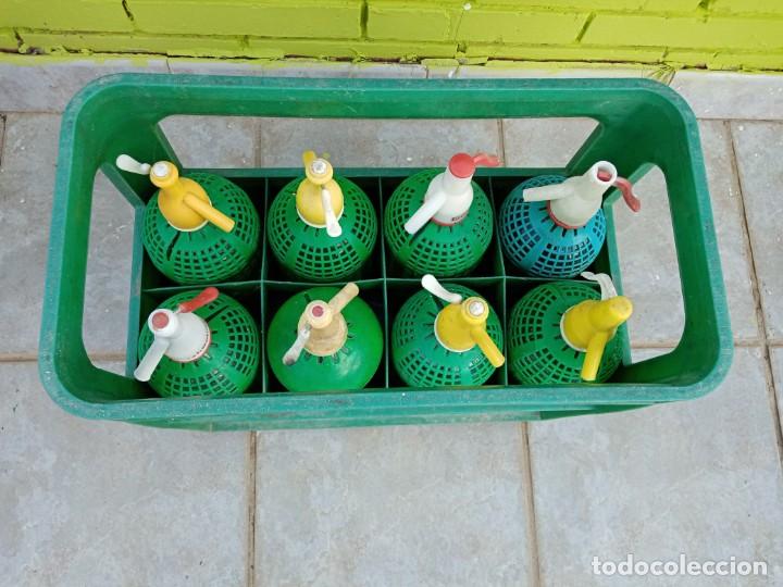 Botellas antiguas: ANTGUAS BOTELLAS SIF&Oacute;N IROSA - Foto 1