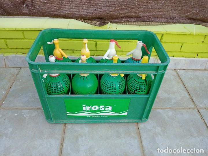 Botellas antiguas: ANTGUAS BOTELLAS SIF&Oacute;N IROSA - Foto 2