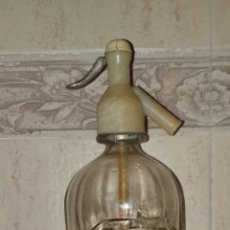 Botellas antiguas: ANTIGUO SIFÓN AGUA DE SELTZ KIST SOCIEDAD ANÓNIMA CEUTA Y MELILLA. Lote 221467141