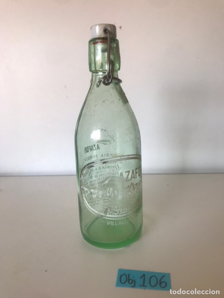 Botellas antiguas: ANTIGUA BOTELLA PUBLICITARIA - Foto 1