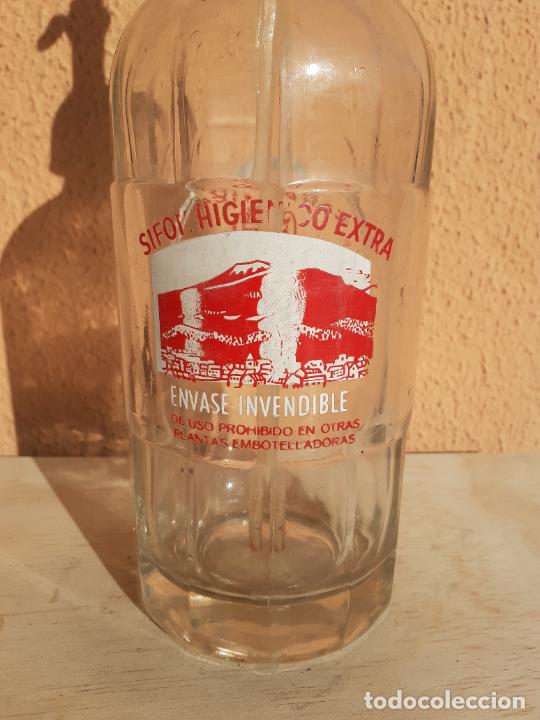 Botellas antiguas: SIF&Oacute;N BACH SAN CELONI - Foto 2