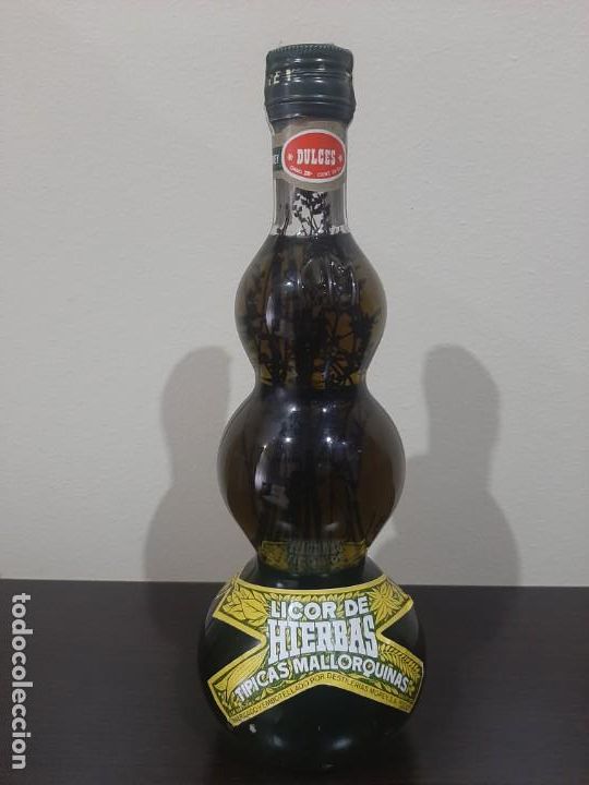 Botellas antiguas: Licor de hierbas mallorquinas - Foto 1