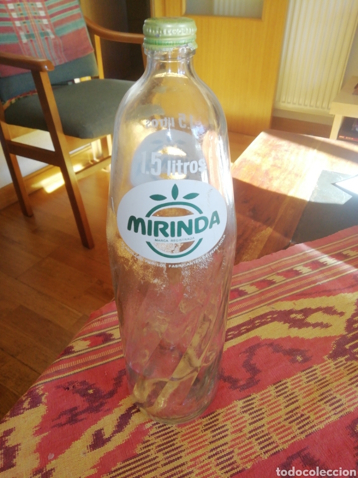 Botellas antiguas: Botella MIRINDA 1,5 LITROS - Foto 3