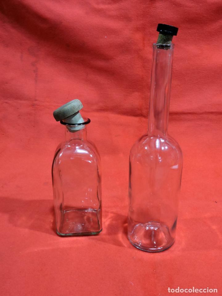 Botellas antiguas: Botellas Crista 2 Unidades - Foto 4