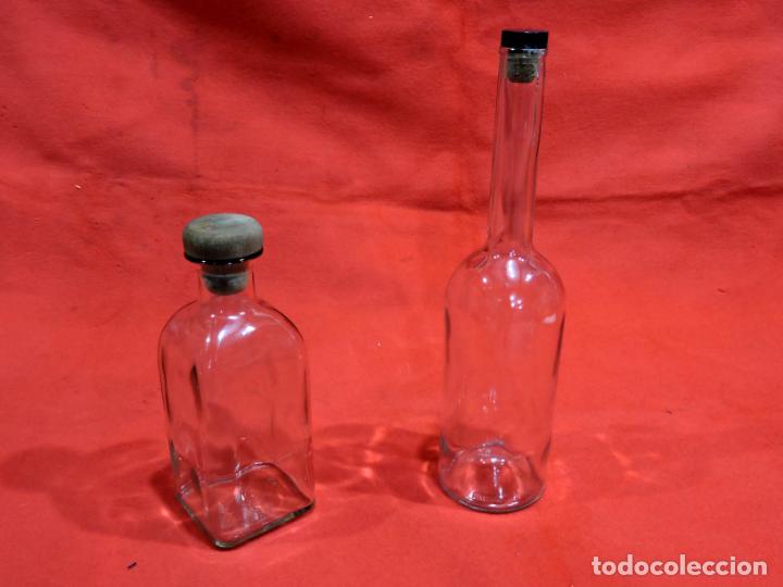 Botellas antiguas: Botellas Crista 2 Unidades - Foto 5