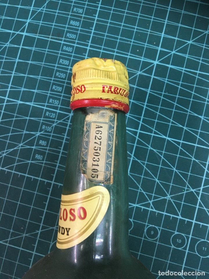 Botellas antiguas: Botella brandy fabuloso - Foto 3